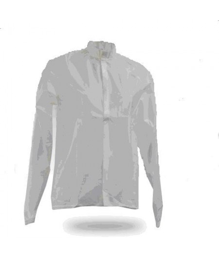 Blouson Transparent avec manches.