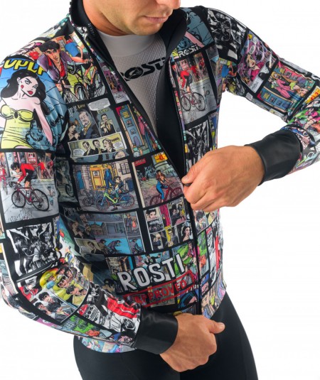 Veste thermique de vélo COMICS par ROSTI